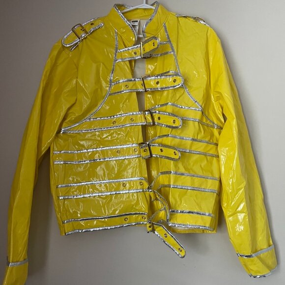 Freddie Mercury Yellow Concert Jacket - Picture 1 of 10